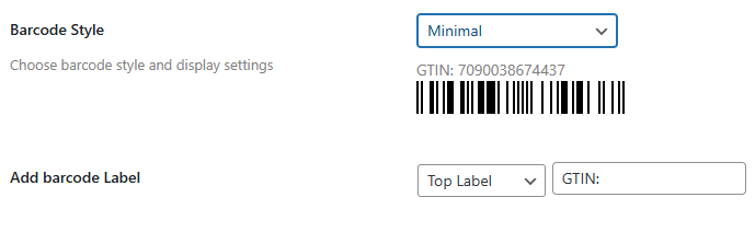 minimal barcode